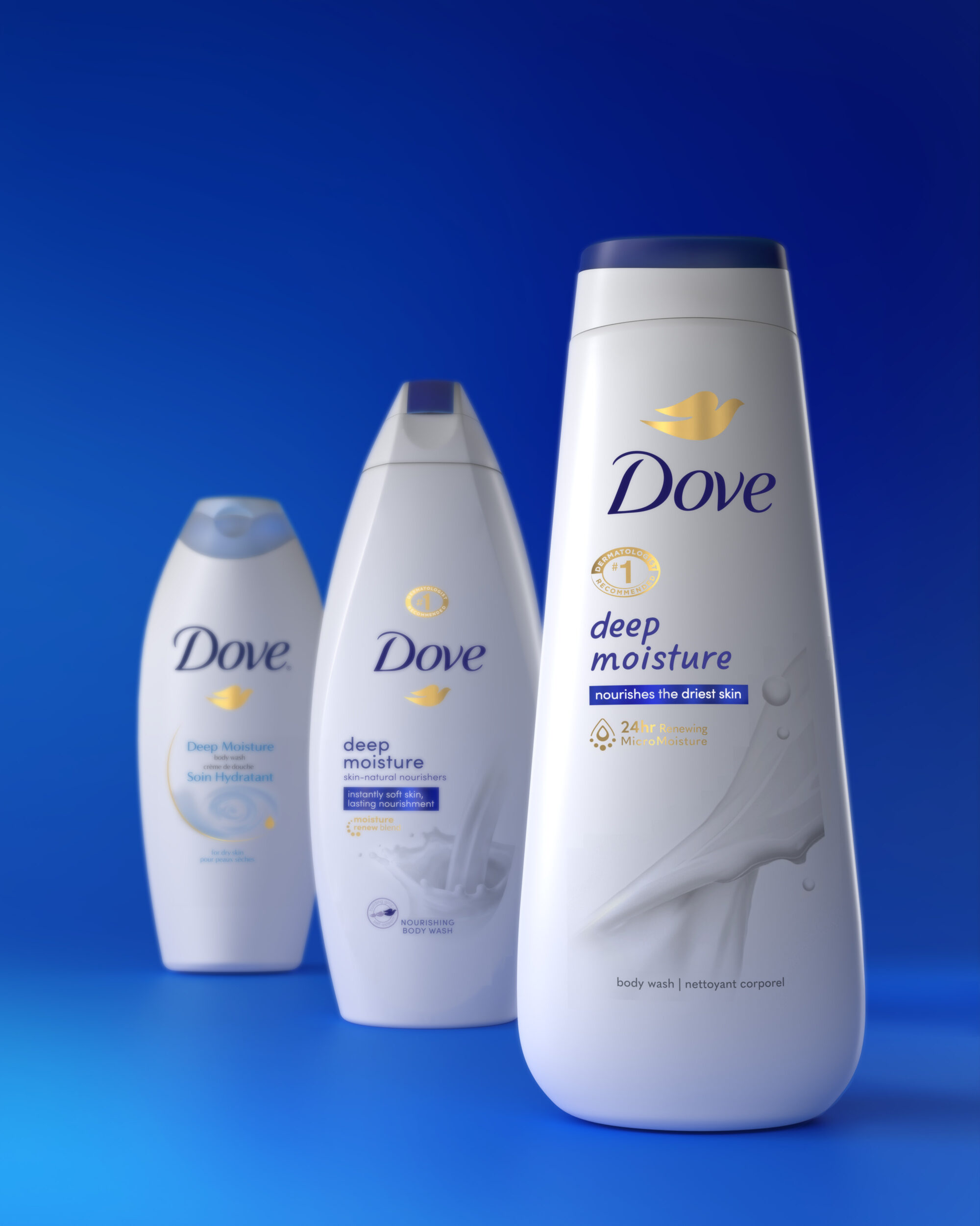 Dove Body Wash Biggest Redesign In 17 Years - Force Majeure